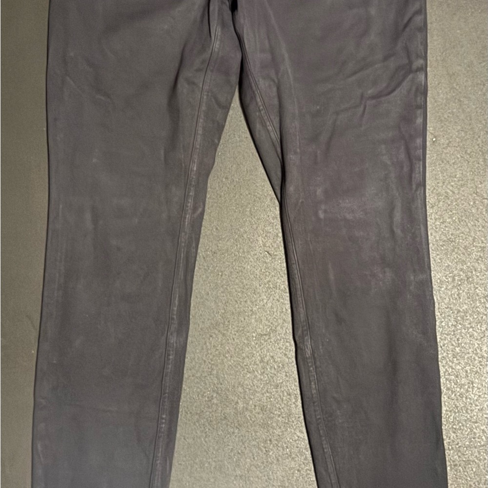 HUE Black Dress Pants with Soft Fabric and Straight Leg Design